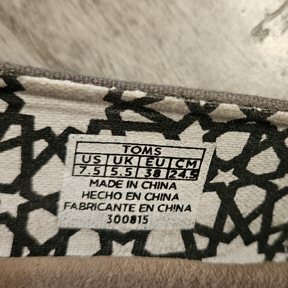 TOMS Women's Classic Espadrille Wedge - Picture 6 of 6